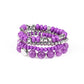 Layered Luster - Purple - Paparazzi Bracelet Image