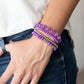 Layered Luster - Purple - Paparazzi Bracelet Image