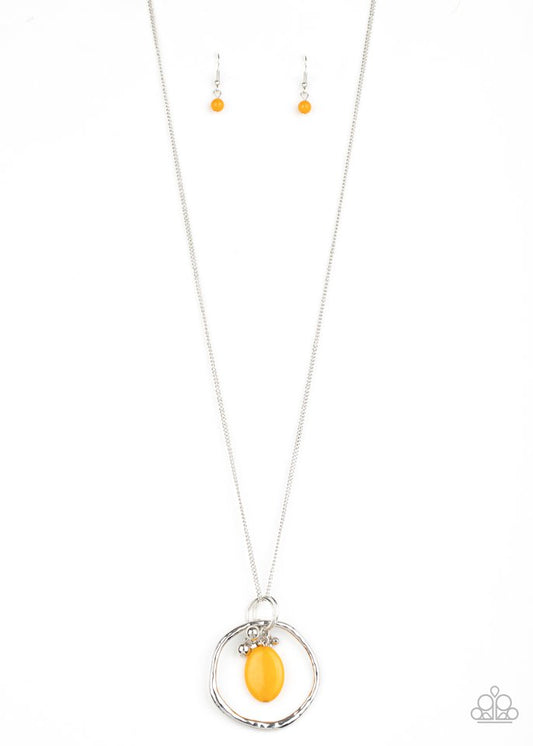 Zion Zen - Yellow - Paparazzi Necklace Image