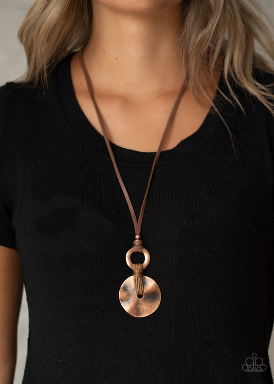 Nautical Nomad - Copper - Paparazzi Necklace Image