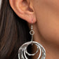 Ringing Radiance - Silver - Paparazzi Earring Image