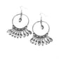 Metallic Harmony - Silver - Paparazzi Earring Image