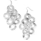 Scattered Shimmer - Silver - Paparazzi Earring Image