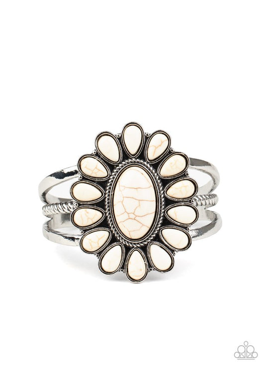 Sedona Spring - White - Paparazzi Bracelet Image