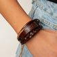 Brave Soul - Brown - Paparazzi Bracelet Image