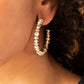 Can I Have Your Attention? - Gold - Paparazzi Earring Image