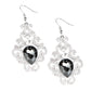 Happily Ever AFTERGLOW - Silver - Paparazzi Earring Image