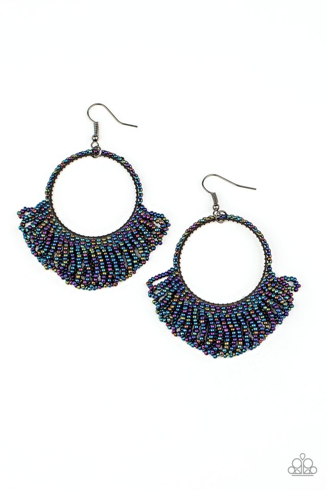 Cant BEAD-lieve My Eyes! - Multi - Paparazzi Earring Image
