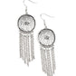 Blissfully Botanical - Silver - Paparazzi Earring Image