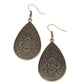 Tribal Takeover - Brass - Paparazzi Earring Image