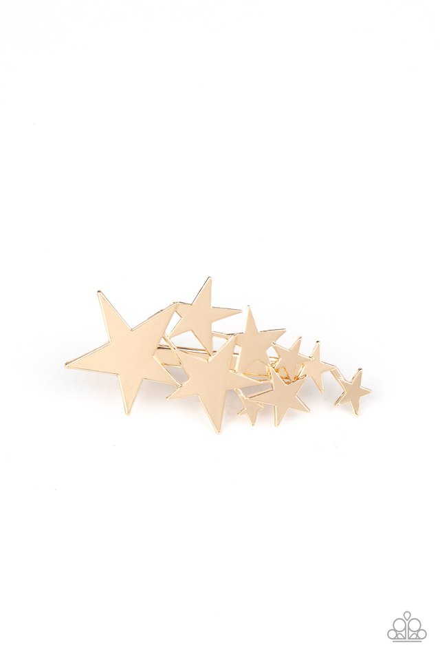 She STAR-ted It! - Gold - Paparazzi Hair Accessories Image