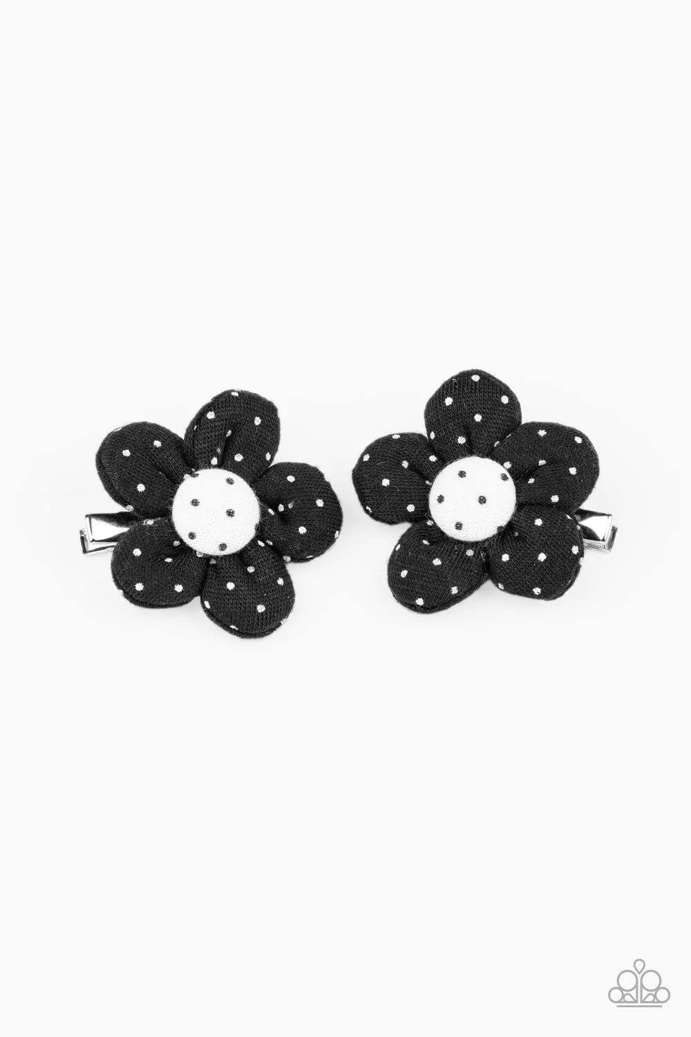 Paparazzi Hair Accessories ~ Polka Dotted Delight - Black
