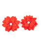 Things That Go BLOOM! - Red - Paparazzi Hair Accessories Image