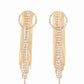 Dazzle by Default - Gold - Paparazzi Earring Image