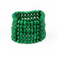 Tanning in Tanzania - Green - Paparazzi Bracelet Image