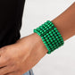 Tanning in Tanzania - Green - Paparazzi Bracelet Image