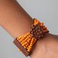 Tropical Sanctuary - Orange - Paparazzi Bracelet Image