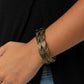 Its Five o FLOCK Somewhere - Brass - Paparazzi Bracelet Image