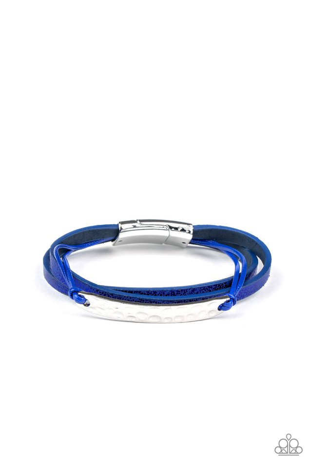 High-Strung Style - Blue - Paparazzi Bracelet Image