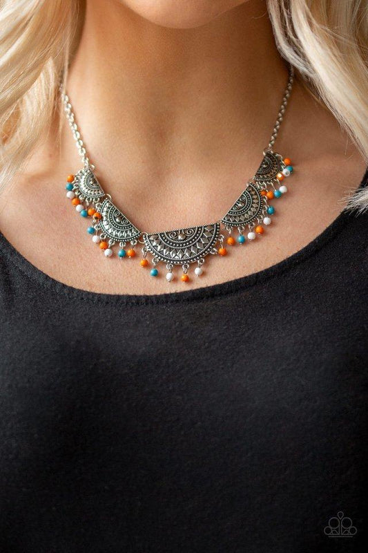 Paparazzi Necklace ~ Boho Baby - Multi