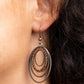 Date Night Diva - Copper - Paparazzi Earring Image