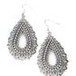 Texture Garden - Silver - Paparazzi Earring Image