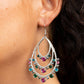 Break Out In TIERS - Multi - Paparazzi Earring Image