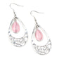 DEW You Feel Me? - Pink - Paparazzi Earring Image