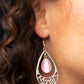 DEW You Feel Me? - Pink - Paparazzi Earring Image