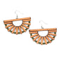 Wooden Wonderland - Green - Paparazzi Earring Image