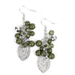 Fruity Finesse - Green - Paparazzi Earring Image