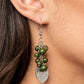 Fruity Finesse - Green - Paparazzi Earring Image