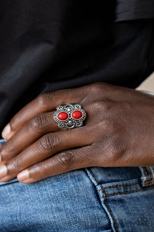 Eco Essence - Red - Paparazzi Ring Image