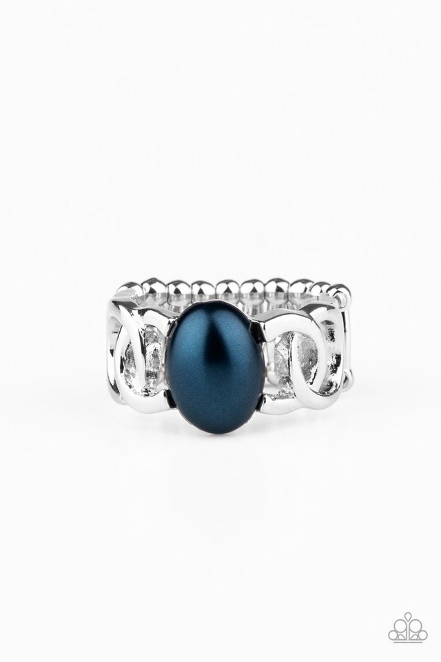 Glamified Glam - Blue - Paparazzi Ring Image