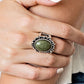 Desert Mine - Green - Paparazzi Ring Image