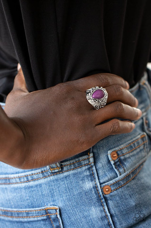 Desert Dream - Purple - Paparazzi Ring Image