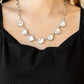 Star Quality Sparkle - White - Paparazzi Necklace Image