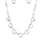 Star Quality Sparkle - White - Paparazzi Necklace Image