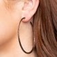 Curved Couture - Copper - Paparazzi Earring Image
