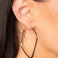 Brazen Beauty - Rose Gold - Paparazzi Earring Image