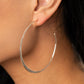 Dont Lose Your Edge - Silver - Paparazzi Earring Image