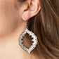Paparazzi Earring ~ Taj Mahal Majesty - Silver