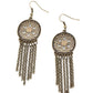 Blissfully Botanical - Brass - Paparazzi Earring Image