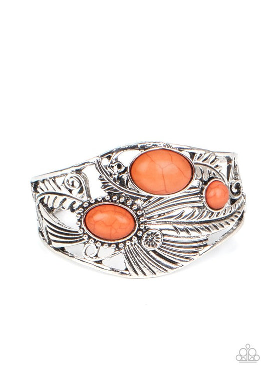 Mojave Moods - Orange - Paparazzi Bracelet Image