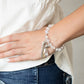 Leaving So SWOON? - White - Paparazzi Bracelet Image