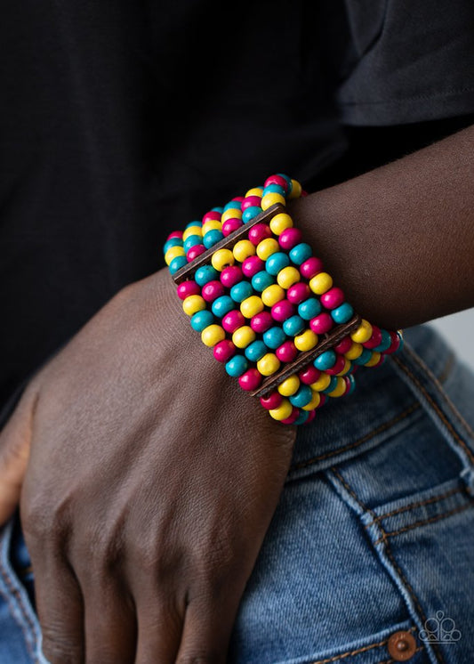 Tanning in Tanzania - Multi - Paparazzi Bracelet Image