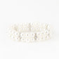 Downtown Debut - White - Paparazzi Bracelet Image