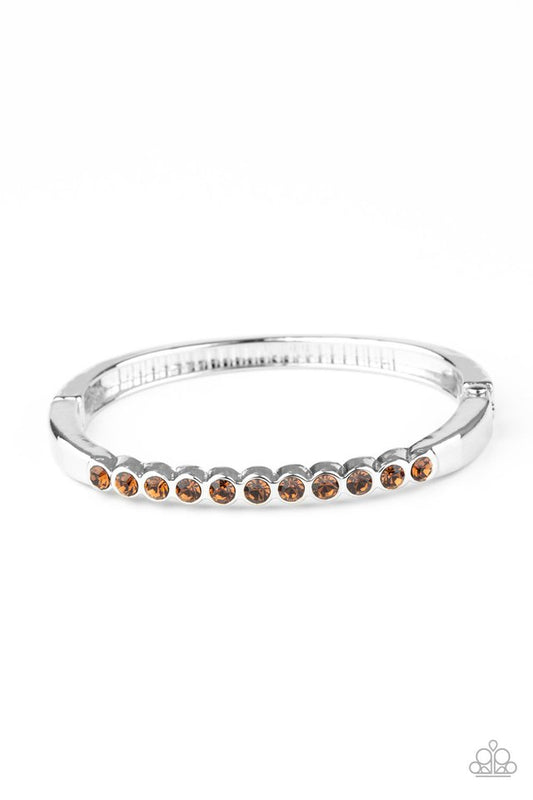 Stellar Beam - Brown - Paparazzi Bracelet Image