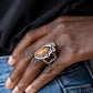 Palm Princess - Orange - Paparazzi Ring Image