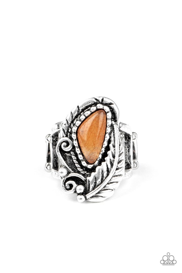 Palm Princess - Orange - Paparazzi Ring Image
